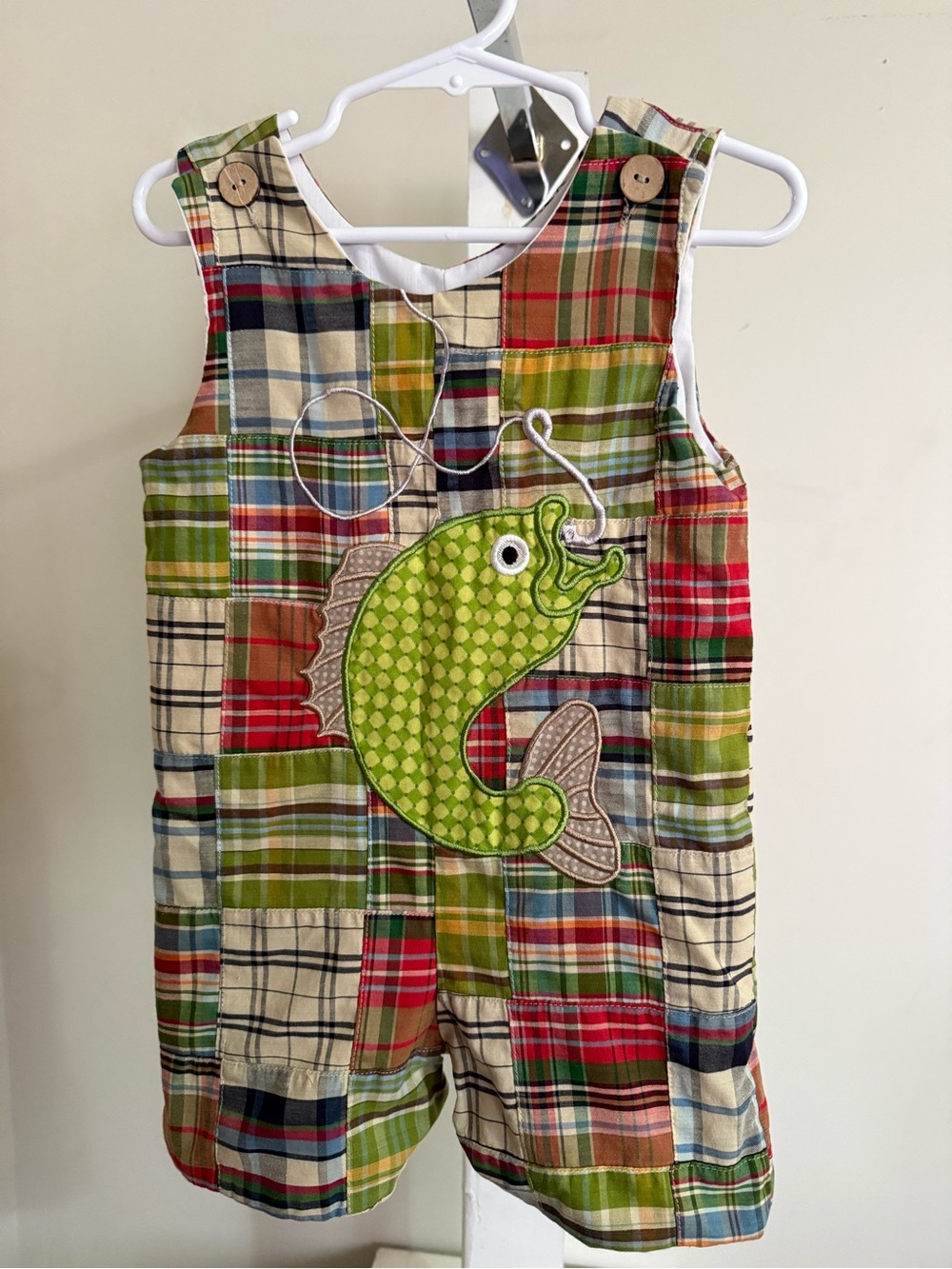 La Jenns Fish Patchwork Madras Jon Jon